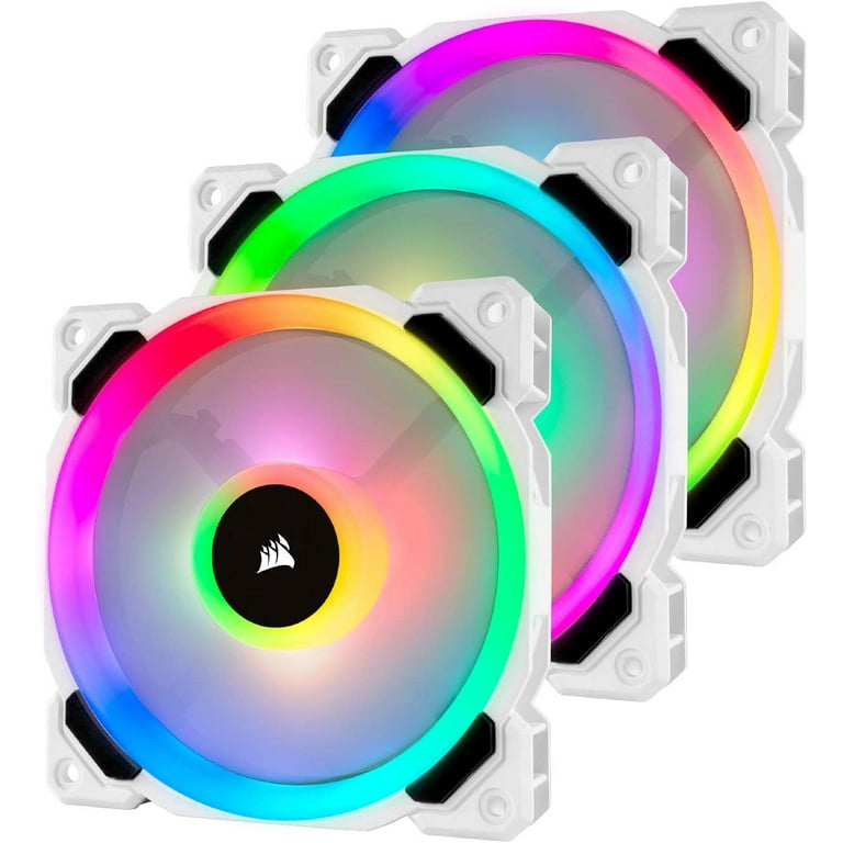 CORSAIR LL120 RGBファン+2個 計5個 CO-9050072WW Corsair LL Series LL120 RGB, 120mm PWM Fan, Single Pack