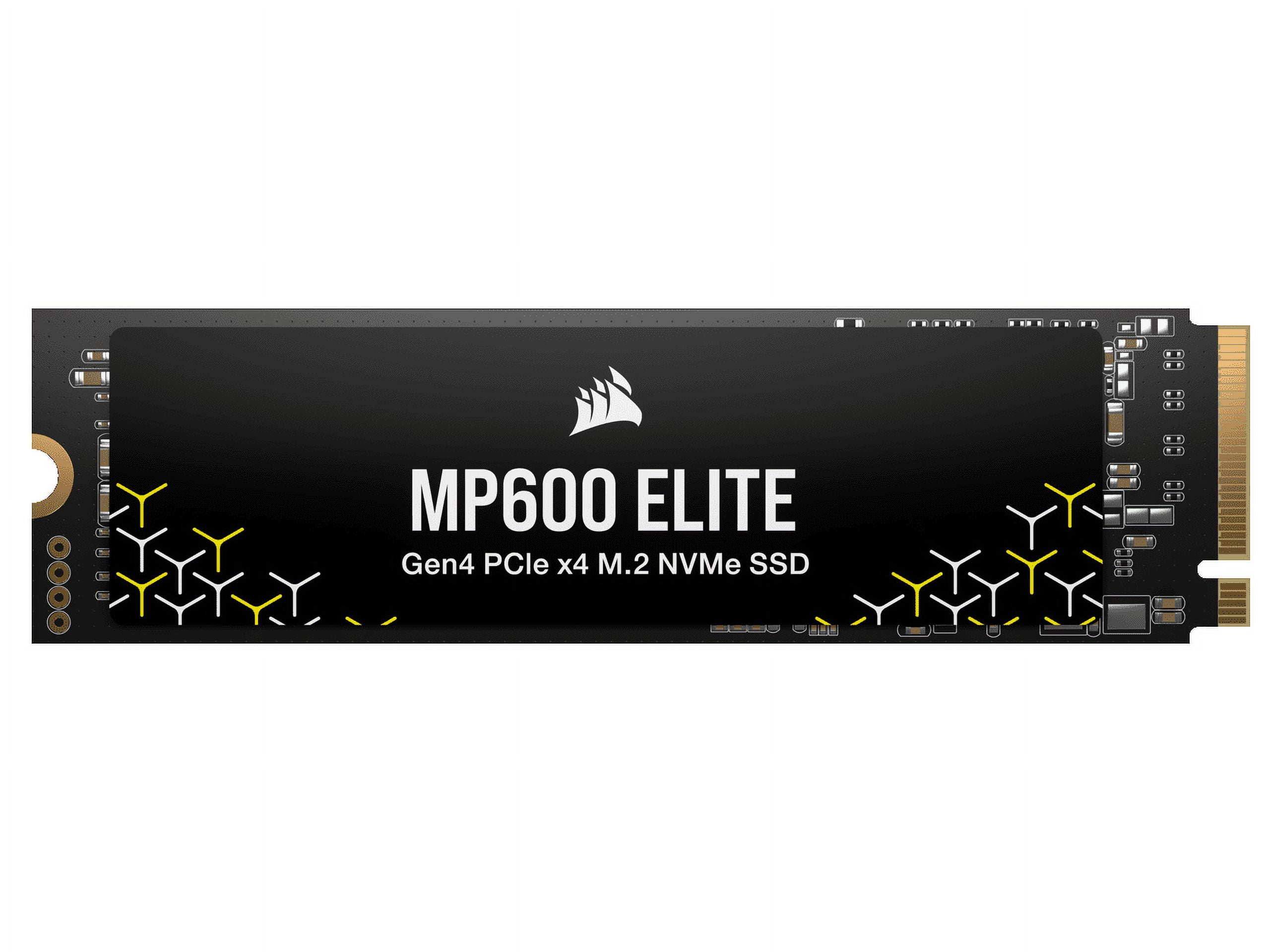Corsair MP600 Elite M.2 2280 1TB PCI-Express 4.0 x4, NVMe 1.4 3D TLC Internal Solid State Drive Up to 7000 MB/sec (SSD) CSSD-F1000GBMP600ENH