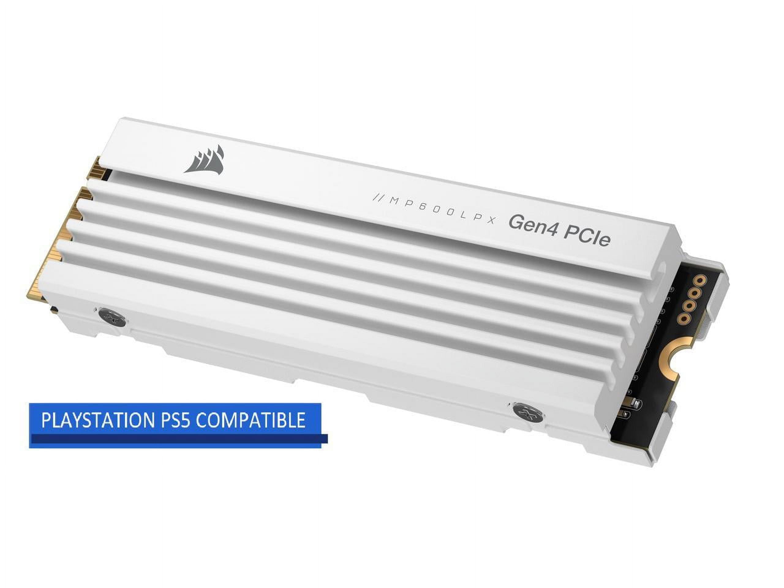 Corsair MP600 PRO LPX 4TB Gaming SSD, PCIe Gen4x4 NVMe 1.4, Internal ...