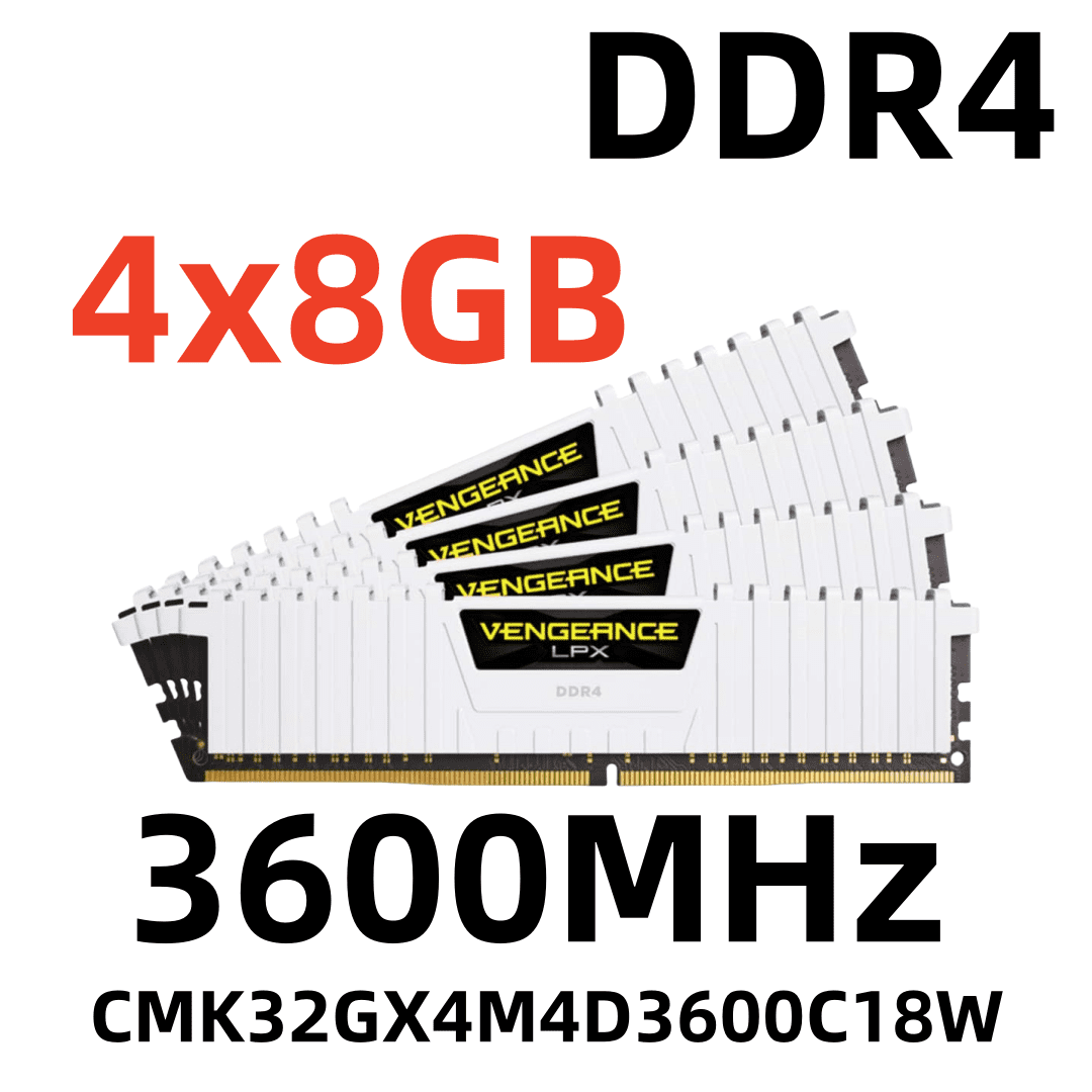 CORSAIR Vengeance LPX 32GB (2x16GB) DDR4 3600 Gaming Desktop