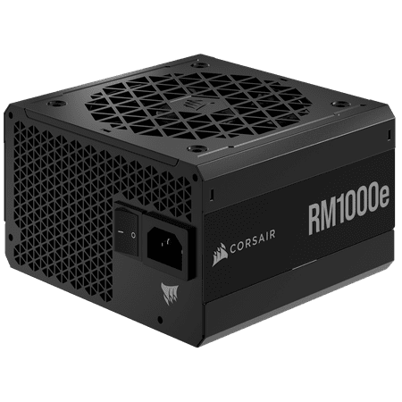 CORSAIR - RMe Series RM1000e 80 PLUS Gold Fully Modular Low-Noise ATX 3.0 and PCIE 5.0 Power Supply - Black
