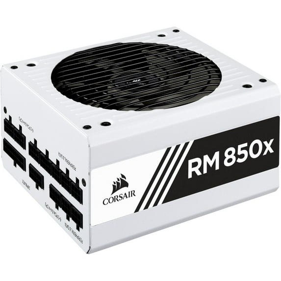 Corsair RMx White Series RM850x - 850 Watt 80 PLUS Gold Certified Fully Modular PSU