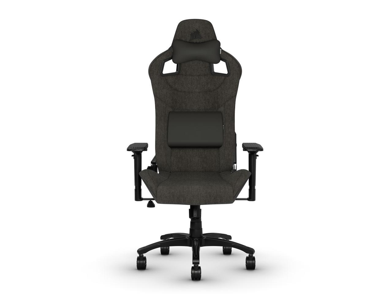 Corsair T3 Rush Gaming Chair - Charcoal Fabric - CF-9010057-WW - image 1 of 4