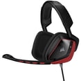 thumbnail image 1 of Corsair VOID Surround Hybrid Stereo Gaming Headset with Dolby 7.1 USB Adapter, Red, 1 of 2