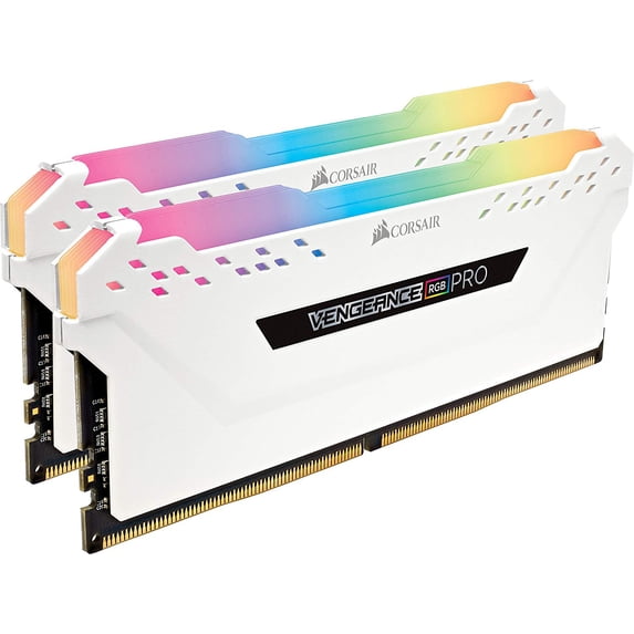 Corsair Vengeance RGB Pro 16GB (2 x 8GB) DDR4 SDRAM Memory Module - White