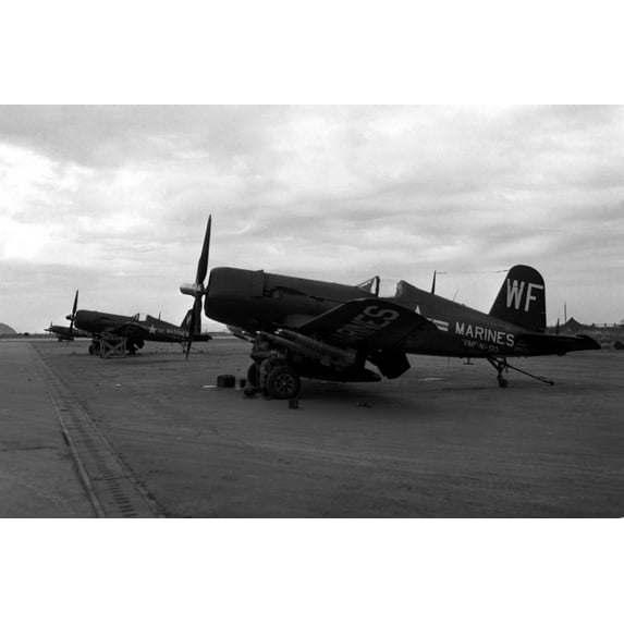 Corsairs poster Corsair Warplane Metal Sign 8inx 12in Metal Print 8x12 Square Adults Best Posters