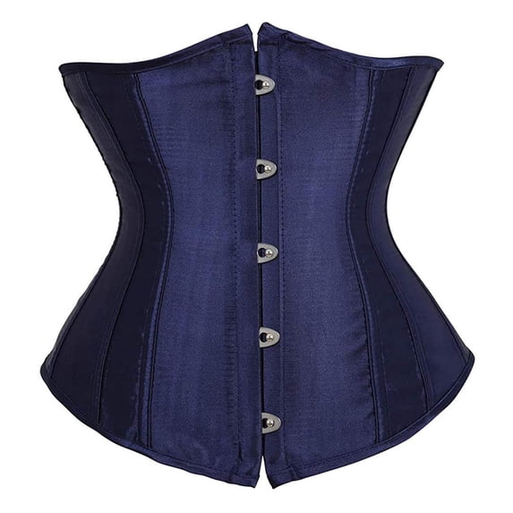 Corset Belt for Women Fishbone Wide Waist Corset Pirate Belt Halloween Bustier Top Plus Size Satin Waist Cincher Overbust