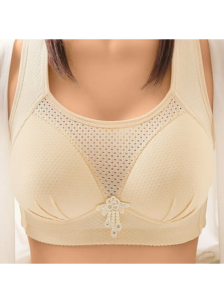 2019 New Wireless Lace Lift Bra With Front Cross And Side Buckles For  Breast Underwear From Berniceone, $28.16