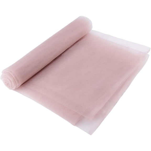 Corset Mesh Fabric 60" by 5 Yards Non Stretch Nylon Net Pink Fabric Breathable Mesh