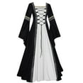 thumbnail image 1 of Corset Shirts for Women,Renaissance Faire Dress for Women Medieval Victorian Ball Gown Regency Irish Peasant Dresses Halloween Party Clothes Night Dresses Elegant, 1 of 5