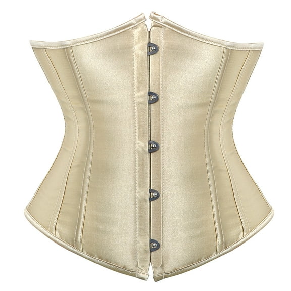Corset Top Corset Lingerie For Women Bustier Tops For Women Underbust Corset Tops For Women Beige XL