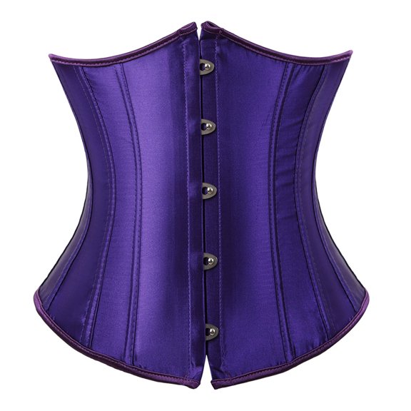 Corset Top Corset Lingerie For Women Bustier Tops For Women Underbust Corset Tops For Women Dark Purple M