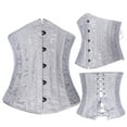 thumbnail image 1 of Corset Top for Women Waist Training Sexy Lingerie Cosplay Shaperwear Waist Cincher White, 1 of 5