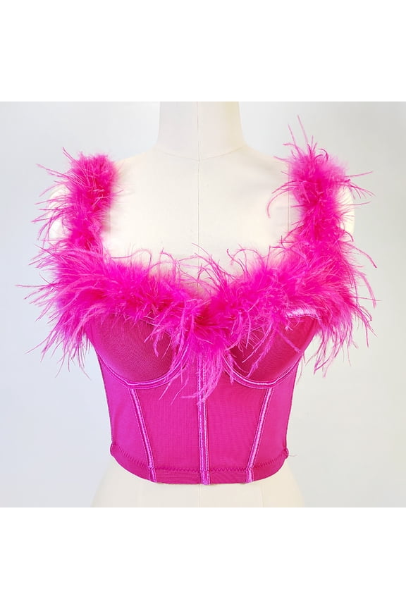 Corset Tops for Women, Corset Shapewear, Lace Waist Push Up Bodysuit, Renaissance Bustier Lingerie Bodyshaper Top, Vintage Medival Basque Body Shaper Hot Pink M