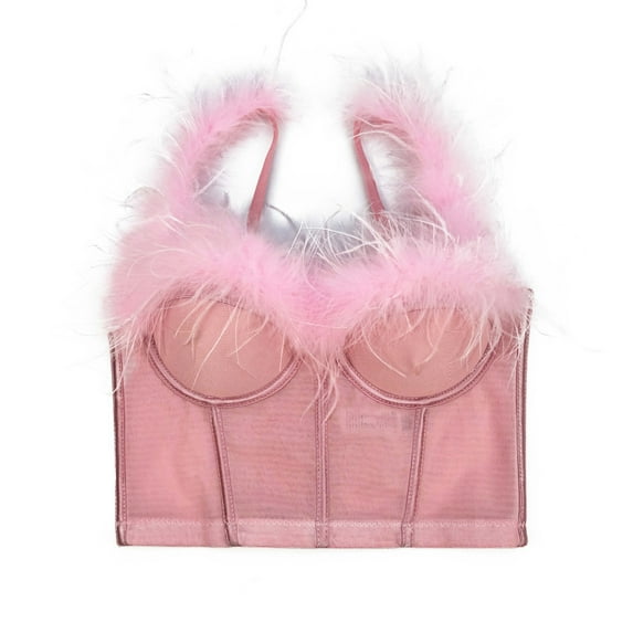 Corset Tops for Women, Corset Shapewear, Lace Waist Push Up Bodysuit, Renaissance Bustier Lingerie Bodyshaper Top, Vintage Medival Basque Body Shaper Pink XL