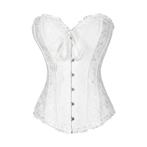 Corset Tops for Women Corset Top Bustier Renaissance Lace up Lingerie Vintage Bridal Lingerie Bodyshaper for Steampunk Halloween Costume convenient