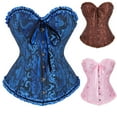 thumbnail image 1 of Corset Wedding Dress Bottoming Underwear Body Sculpting Gothic Vest Court Corset CorsetHalloween gift on Clearance, 1 of 5