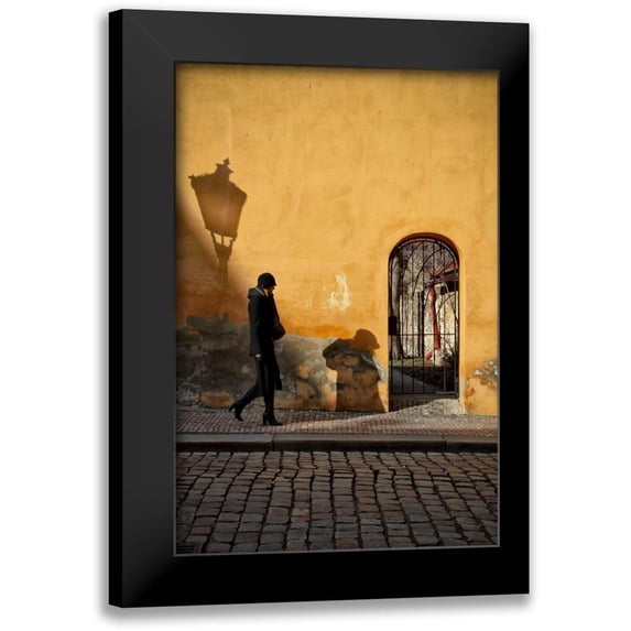 Corso, Stefano 13x18 Black Modern Framed Museum Art Print Titled - Malá Strana