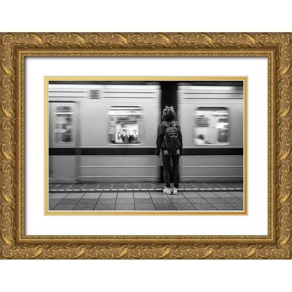 Corso, Stefano 14x11 Gold Ornate Wood Framed with Double Matting Museum Art Print Titled - We Are A Family