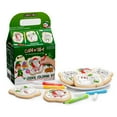 thumbnail image 1 of Corso's Cookies Merry Christmas  Cookie Coloring Kit by Color-a-Treat, 12oz, Includes 6 Individually Wrapped Sugar Cookies and 4 Food Coloring Markers, 1 of 6
