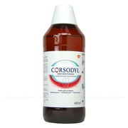 Corsodyl Mint Flavour Mouthwash, Specially Designed Benefits for Stop and Prevent Bleeding Gums, Irritated Gums, Mouth Ulcers, 600ml