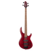 Cort, 4-String Bass Guitar, Right, Open Pore Burgundy Red, Full B4ELEMENTOPBR