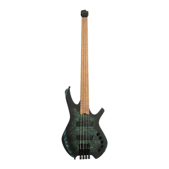 Cort Artisan Space 4 Headless 4-String Bass Star Dust Green SPACE4SDG