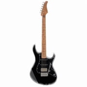 Cort Guitars G250SEBK-U SE 6-String Solid-Body Electric Guitar, Black