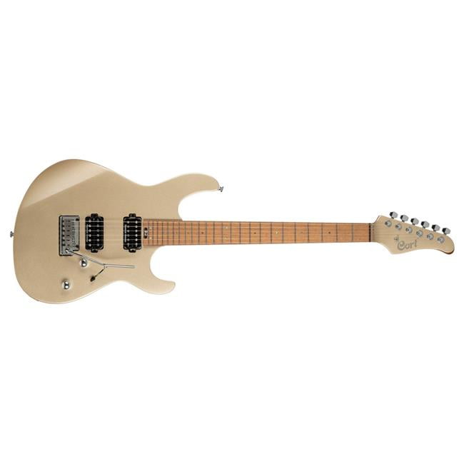 Cort Guitars G300PROMGD-U Pro 6-String Electric Guitar, Metallic Gold