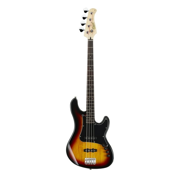 Cort Guitars GB34JJ3TS-U GB Series Bass Guitar - 3 Tone Sunburst