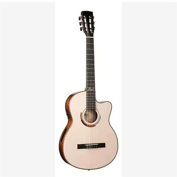Cort Guitars Sol Encanto Premium Classical Guitar with Case, Natural