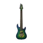 cort kx508ms kx series 8 guitar guitar - mariana blue briver