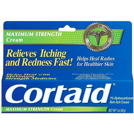 Cortaid Maximum Strength Cream, 1 Ounce