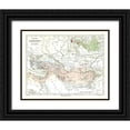 thumbnail image 1 of Cortambert 14x12 Black Ornate Wood Framed with Double Matting Museum Art Print Titled - Alexanders Empire - Cortambert 1880, 1 of 4
