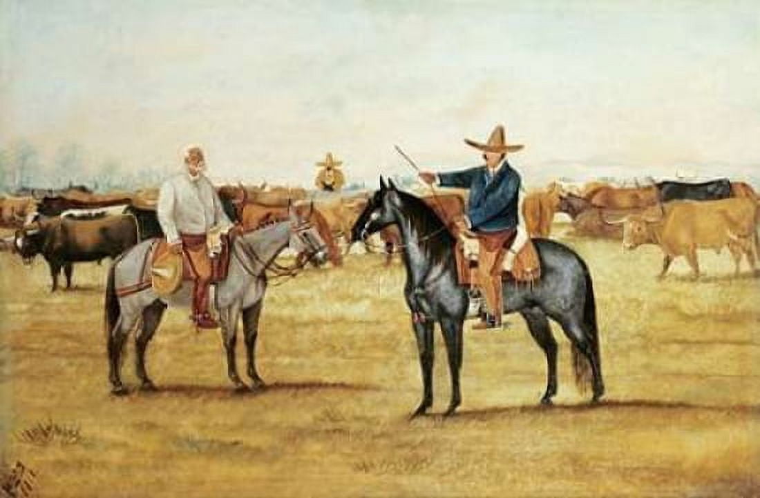 Cortame Al Toro Pinto 1912 Canvas Art - Ernesto Icaza (24 x 36)