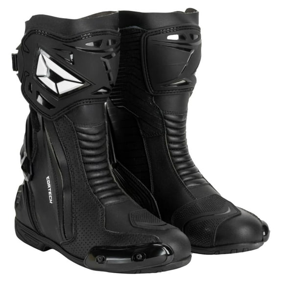 Cortech Adrenaline GP Womens Motorcycle Boots Black 9 USA