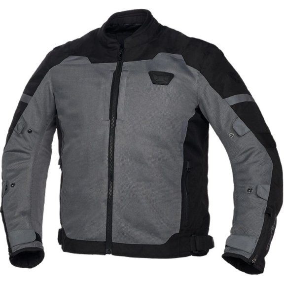 Cortech Aero-Flo 2.0 Mens Textile Motorcycle Jacket Black/Gray XXL