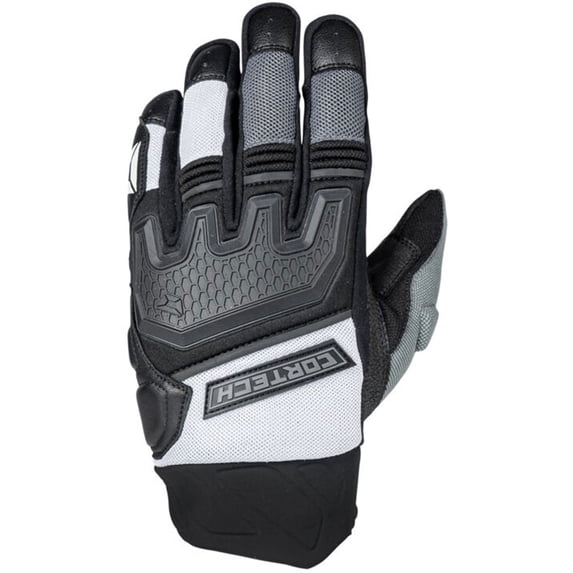 Cortech Aero-Flo 2.0 Mens Motorcycle Gloves - Black/White / Medium