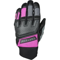 Cortech Aero-Flo 2 Womens Leather Motorcycle Gloves Pink SM