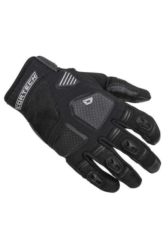 Aero-Flo Mens Textile Motorcycle Gloves Black 3XL