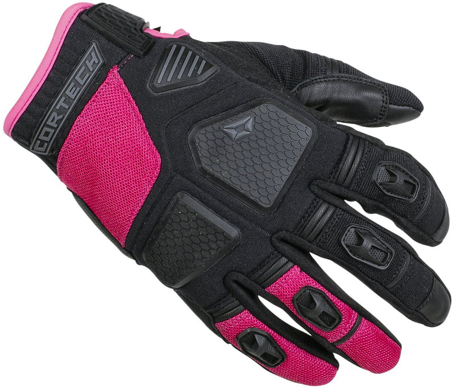 Cortech Aero-Flo Womens Textile Motorcycle Gloves Rubine XL