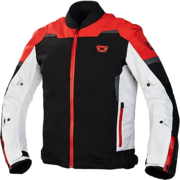 Cortech Aero-Tec 2.0 Mens Textile Motorcycle Jacket Red/White LG