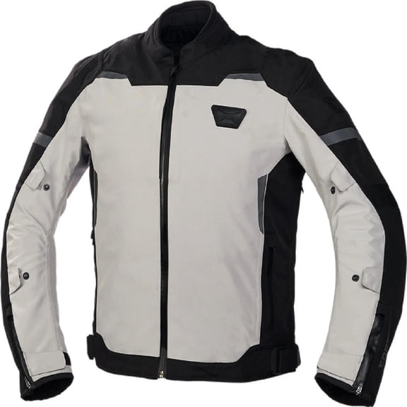 Cortech Aero-Tec 2.0 Mens Textile Motorcycle Jacket Silver SM