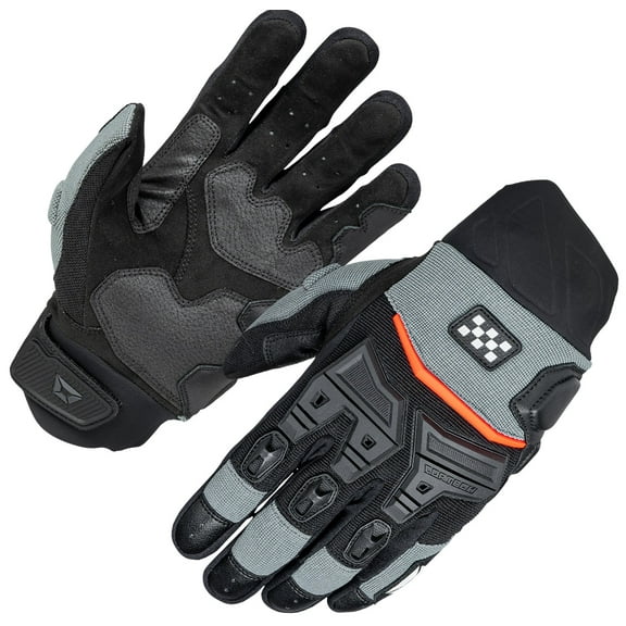 Cortech Aero-Tec 2.0 Mens Motorcycle Gloves - Green/Gray / Small
