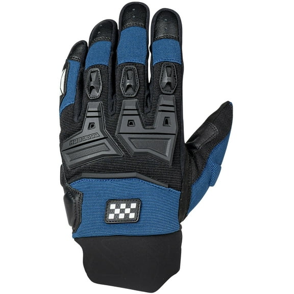 Cortech Aero-Tec 2 Mens Textile Motorcycle Gloves Navy Blue MD