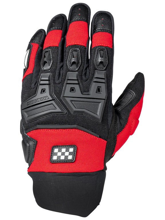 Aero-Tec 2.0 Mens Motorcycle Gloves - Red / 3X-Large