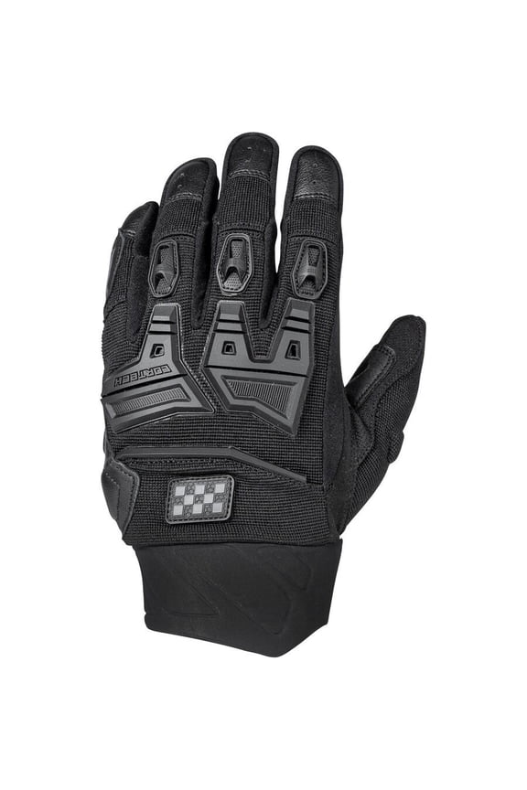 Aero-Tec 2 Womens Textile Motorcycle Gloves Black SM