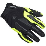 Cortech Aero-Tec Mens Textile Motorcycle Gloves Hi-Viz LG
