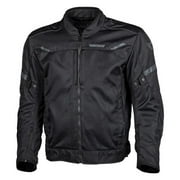 Cortech Aero-Tec Mens Textile Motorcycle Jacket Black XS