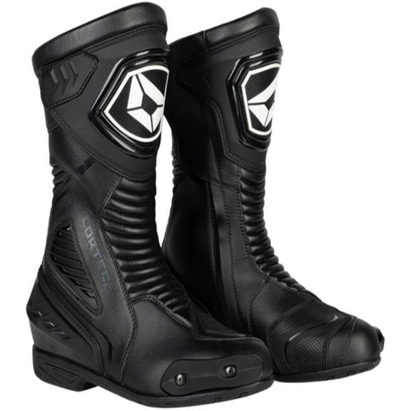 Cortech Apex RR Womens Waterproof Motorcycle Boots Black 9.5 USA